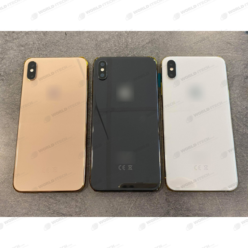 Chassis vitre arrière complet prémonté iPhone XS MAX - KIT OUTILS OFFERTS