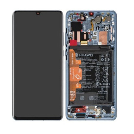 Ecran OFFICIEL Huawei Nacré / Breathing Crystal avec chassis P30 PRO - Kit Outils OFFERT 02352PGH