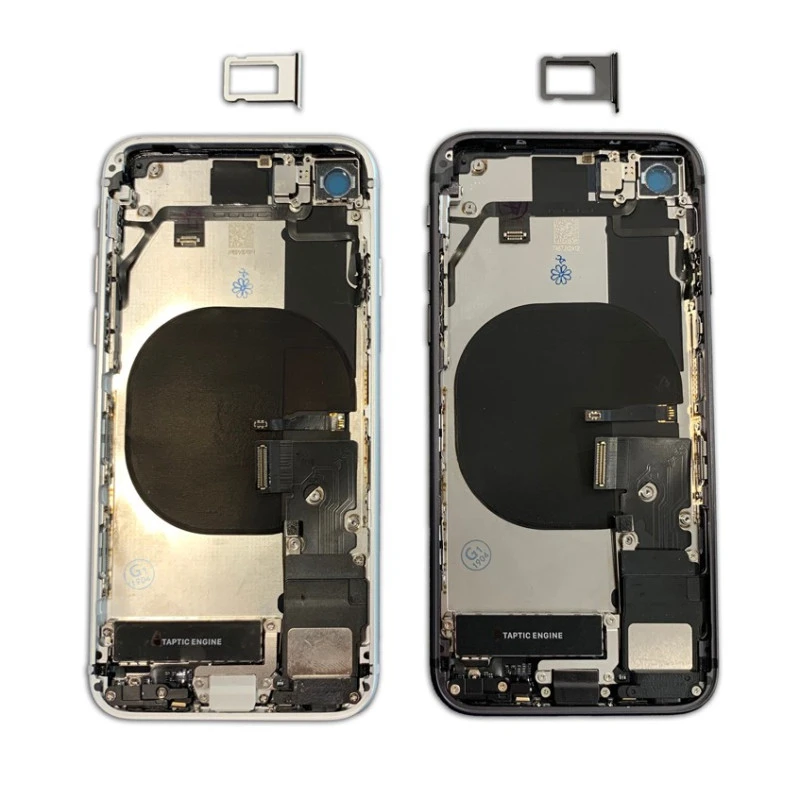 Chassis vitre arrière complet prémonté iPhone 8 - KIT OUTILS OFFERTS
