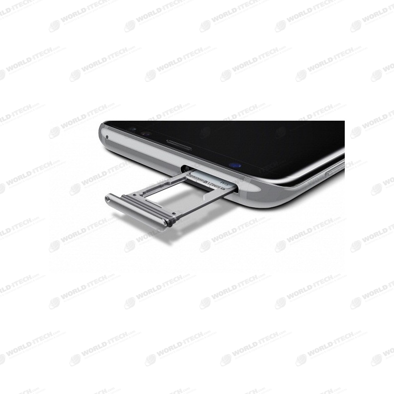 Tiroir Argent Support Carte SIM et Carte Mémoire SD Samsung S10 / S10 Plus