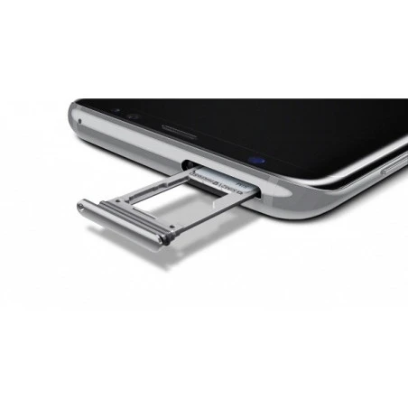 Tiroir Argent Support Carte SIM et Carte Mémoire SD Samsung S10 / S10 Plus