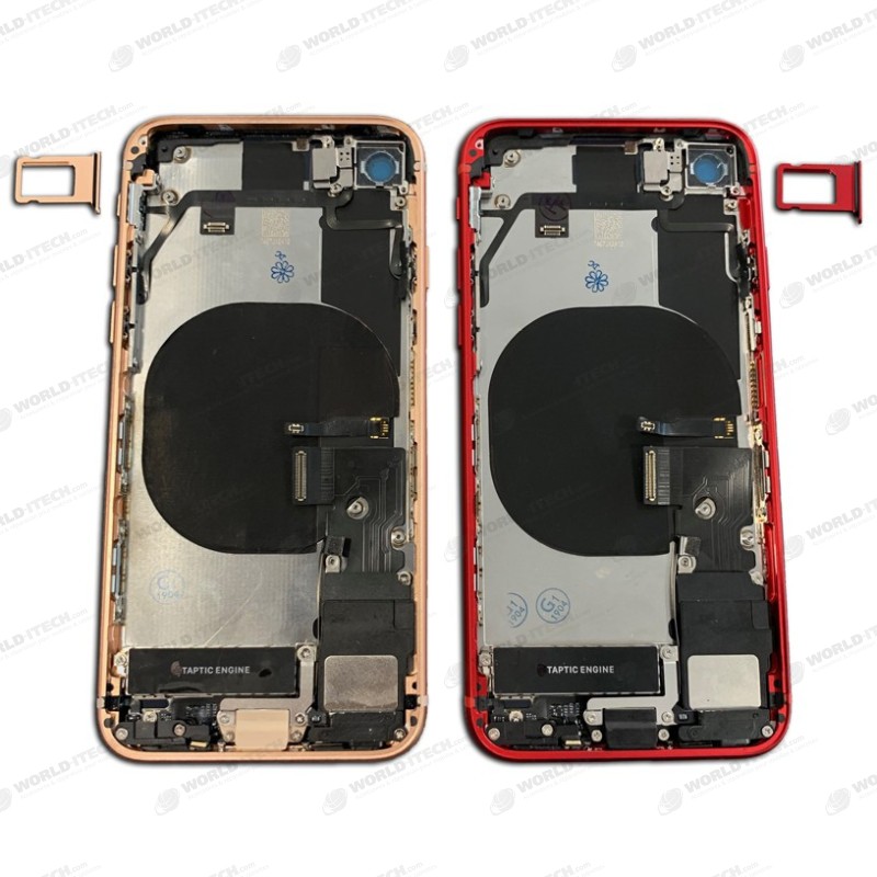 Chassis vitre arrière complet prémonté iPhone 8 - KIT OUTILS OFFERTS