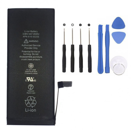 Batterie Interne Origine Apple 3.82v iPhone 7 + kit outils reparation