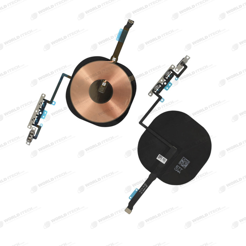 Nappe bouton volume mute recharge sans fil induction iPhone 11 Pro