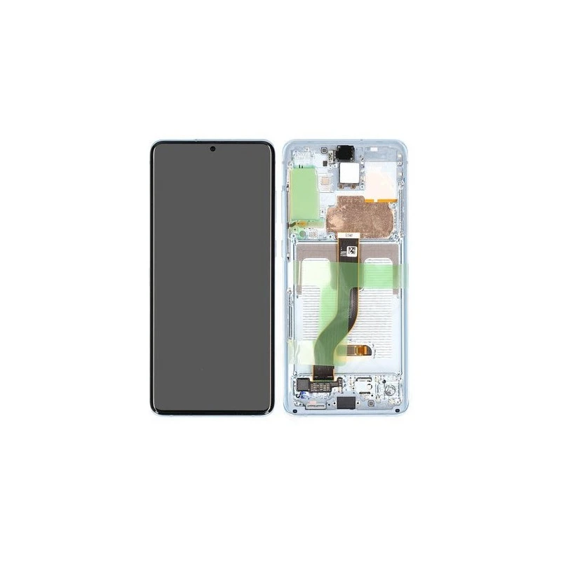 Ecran AMOLED ORIGINE Samsung bleu S20+ SM-G985F - Kit Outils OFFERT GH82-22134D