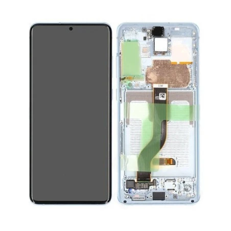 Ecran AMOLED ORIGINE Samsung bleu S20+ SM-G985F - Kit Outils OFFERT GH82-22134D