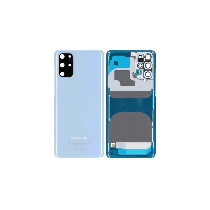 Vitre arrière bleu OFFICIELLE Samsung Galaxy S20+ 5G SM-G985F GH82-22032D
