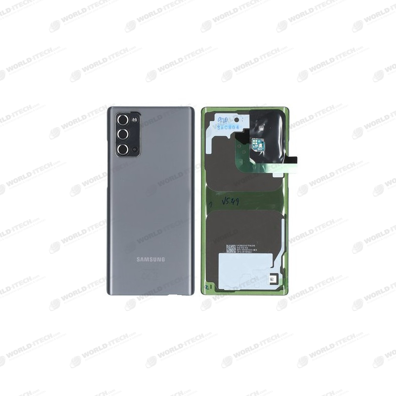 Vitre arrière noir origine officielle Samsung Galaxy Note 20 SM-N980/N981 GH82-23298A