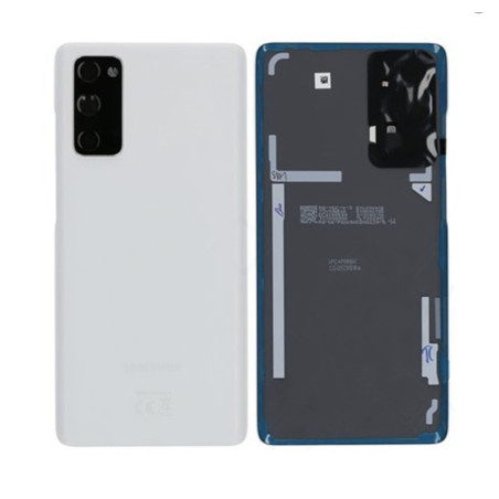 Vitre arrière blanche OFFICIELLE Samsung Galaxy S20 FE SM-G780F GH82-24263B
