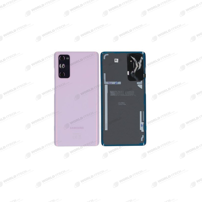Vitre arrière rose OFFICIELLE Samsung Galaxy S20 FE SM-G780F GH82-24263C