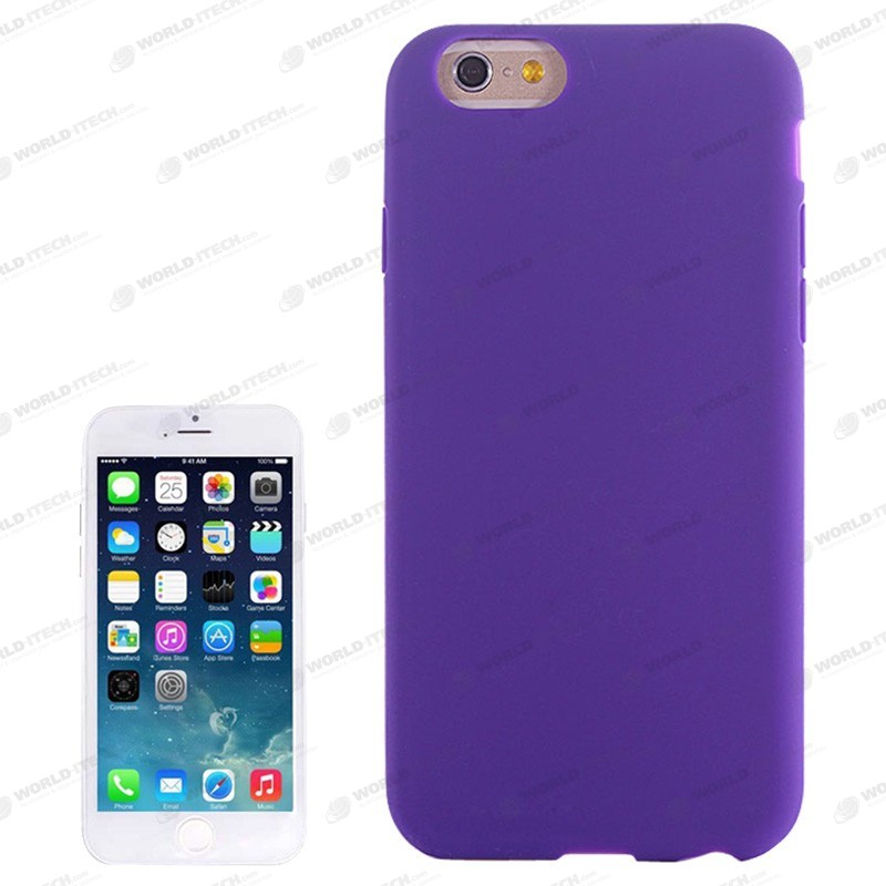 Coque Silicone Souple Couleur iPhone 6 6S