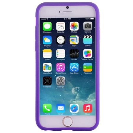 Coque Silicone Souple Couleur iPhone 6 6S