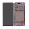 Ecran sur chassis violet lavande OFFICIEL Samsung S20 FE 4G / 5G GH82-24220C SM-G780 / SM-G781