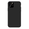 Coque noire silicone souple iPhone 11 Pro Max