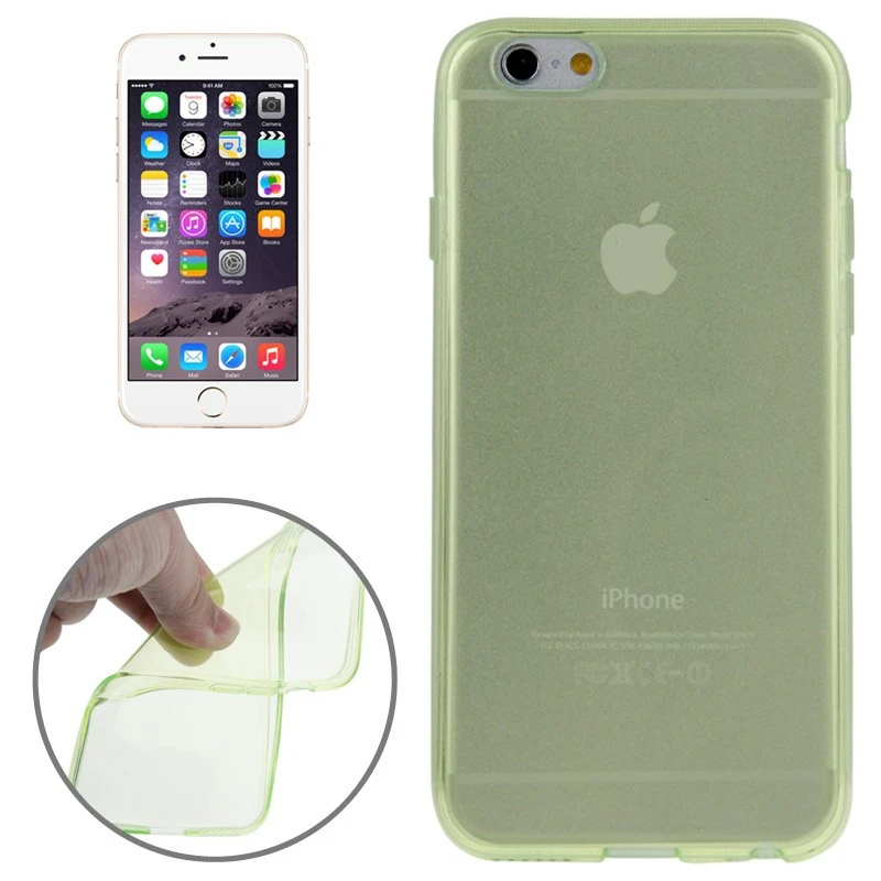 Coque TPU Translucide Couleur iPhone 6 6S