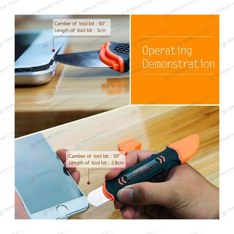 Médiator métallique pour réparation smartphone / tablettes