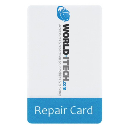 Carte fine souple pour décoller écran vitre arrière Smartphones / Tablettes samsung iphone huawei