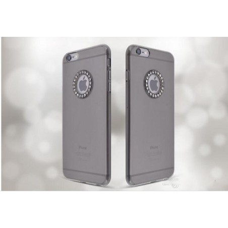 Coque TPU Translucide Couleur Diamants iPhone 6 6S