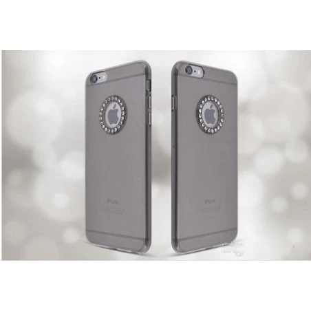 Coque TPU Translucide Couleur Diamants iPhone 6 6S