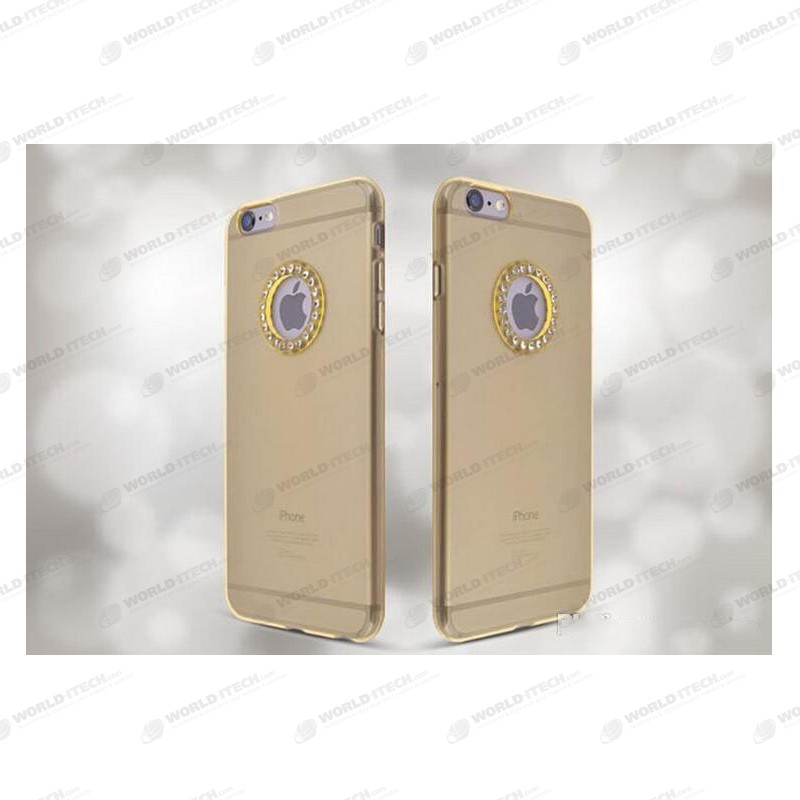 Coque TPU Translucide Couleur Diamants iPhone 6 6S