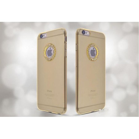 Coque TPU Translucide Couleur Diamants iPhone 6 6S