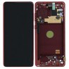 Ecran sur chassis Rouge OFFICIEL Samsung Note 10 Lite SM-N770F GH82-22055C