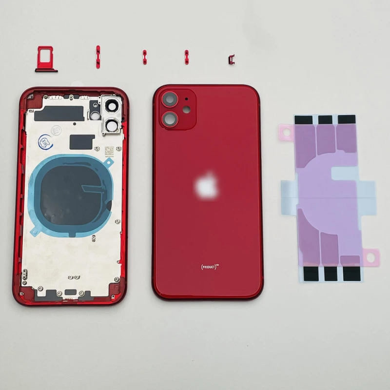 Chassis avec vitre arrière iPhone 11 - KIT OUTILS OFFERTS