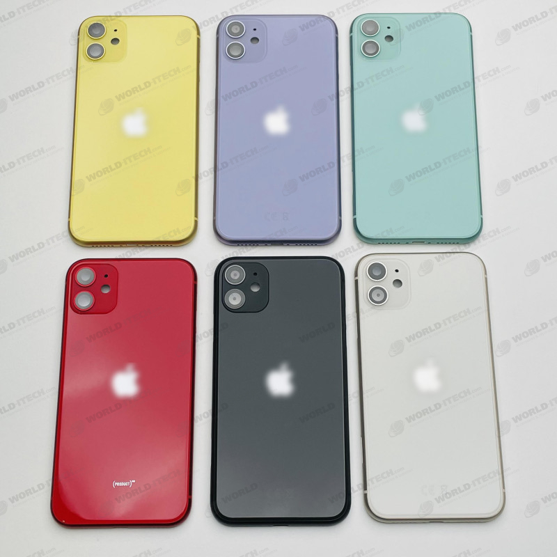 Chassis avec vitre arrière iPhone 11 - KIT OUTILS OFFERTS