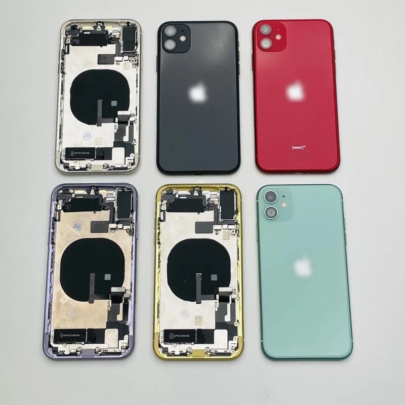 Chassis vitre arrière complet prémonté iPhone 11 - KIT OUTILS OFFERTS