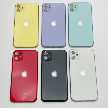 Chassis vitre arrière complet prémonté iPhone 11 - KIT OUTILS OFFERTS