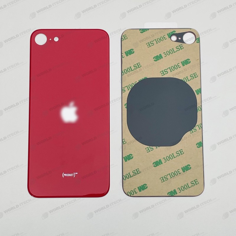 Vitre face arrière avec adhésif iPhone SE 2020 2ème génération qualité origine