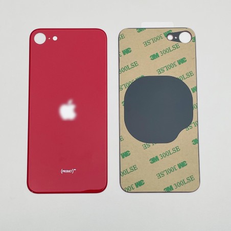 Vitre face arrière avec adhésif iPhone SE 2020 2ème génération qualité origine