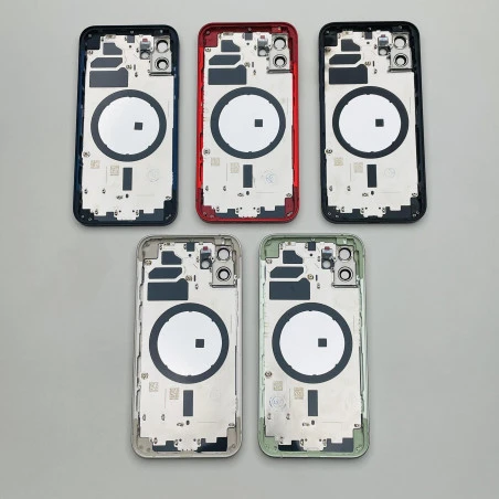 Chassis avec vitre arrière iPhone 12 Mini - KIT OUTILS OFFERTS