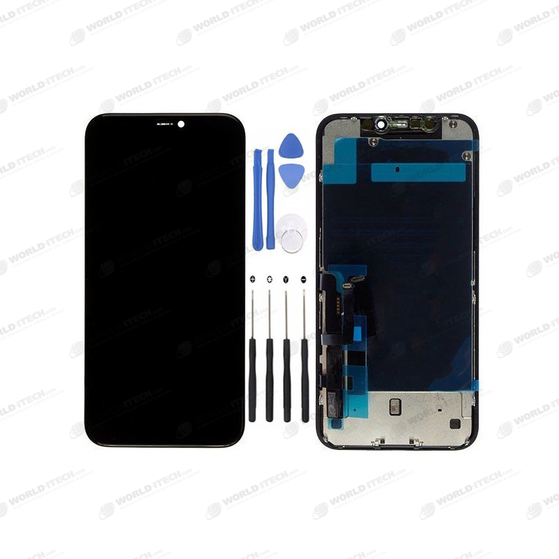 Ecran LCD ORIGINE Apple Noir iPhone 11 - Kit Outils OFFERT