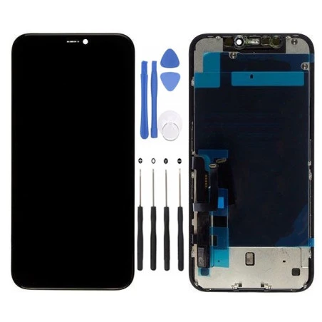 Ecran LCD ORIGINE Apple Noir iPhone 11 - Kit Outils OFFERT