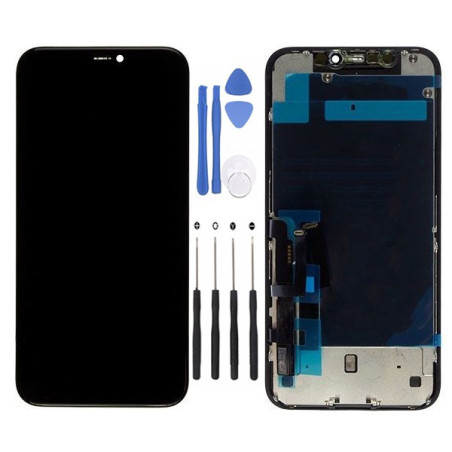 Ecran LCD ORIGINE Apple Noir iPhone 11 - Kit Outils OFFERT