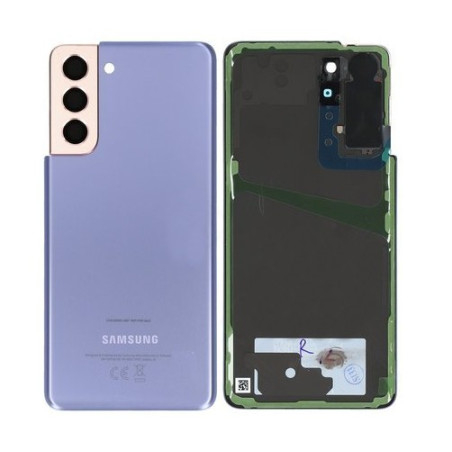 Vitre arrière violet OFFICIELLE Samsung Galaxy S21+ SM-G990F / SM-G991F GH82-24520B