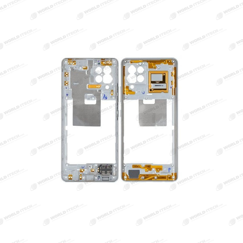 Chassis intermédiaire blanc OFFICIEL Samsung A42 5G SM-A426B GH97-25855B
