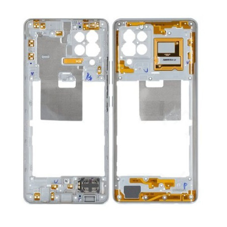 Chassis intermédiaire blanc OFFICIEL Samsung A42 5G SM-A426B GH97-25855B