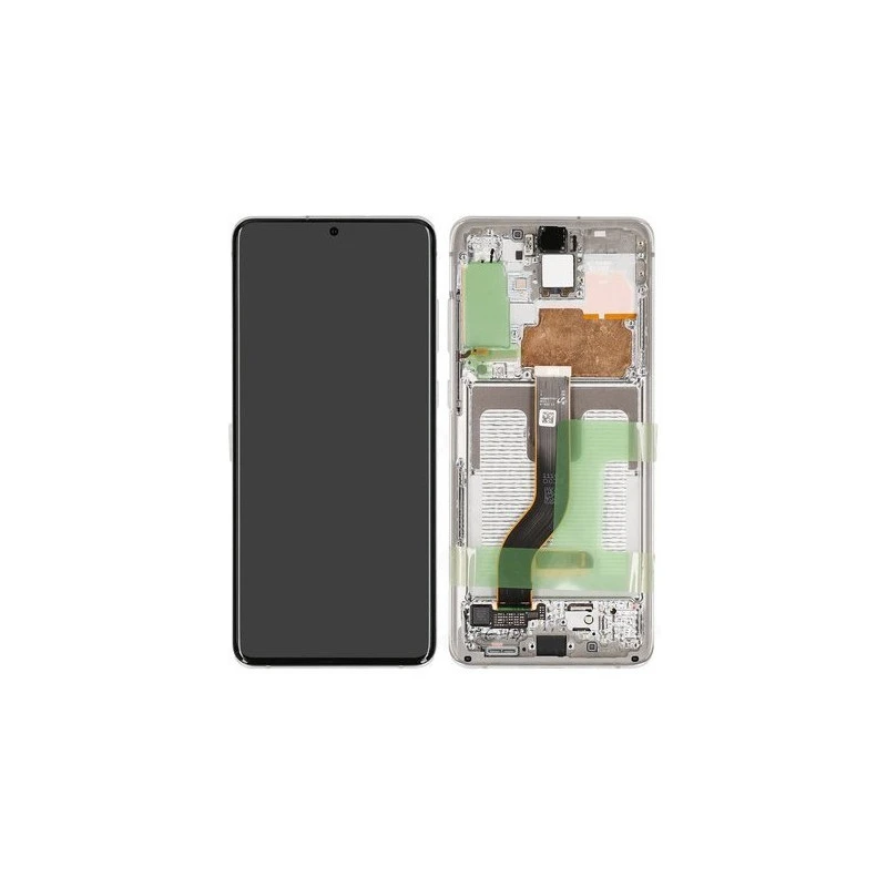 Ecran AMOLED ORIGINE Samsung blanc S20+ SM-G985F GH82-22134B