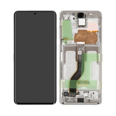 Ecran AMOLED ORIGINE Samsung blanc S20+ SM-G985F GH82-22134B