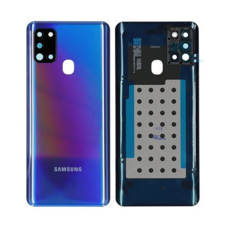 Vitre arrière bleu OFFICIELLE Samsung Galaxy A21s SM-A217F GH82-22780C