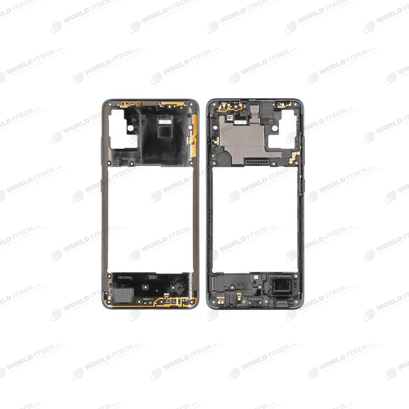 Chassis intermédiaire noir OFFICIEL Samsung A51 SM-A515F GH98-45033B
