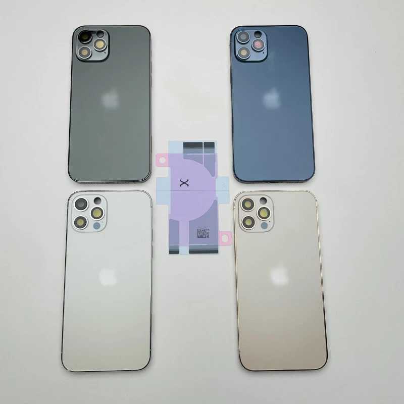 Chassis avec vitre arrière iPhone 12 pro max - KIT OUTILS OFFERTS