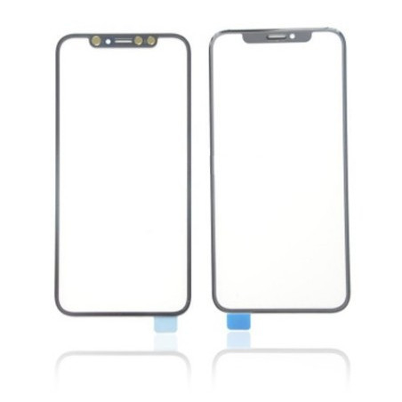 Vitre avant tactile noir remplacement pour iPhone 12 / 12 Pro