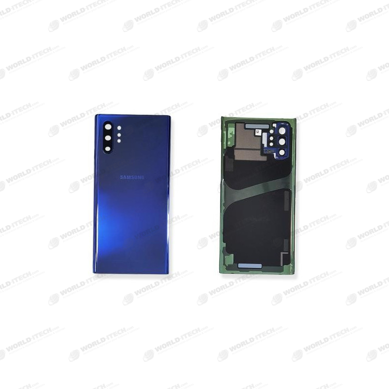Vitre arrière bleu origine officielle Samsung Galaxy Note 10 Plus SM-N975F GH82-20588D
