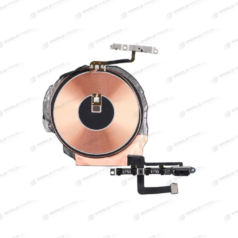 Nappe bouton volume mute recharge sans fil induction QI  iPhone 12 Mini