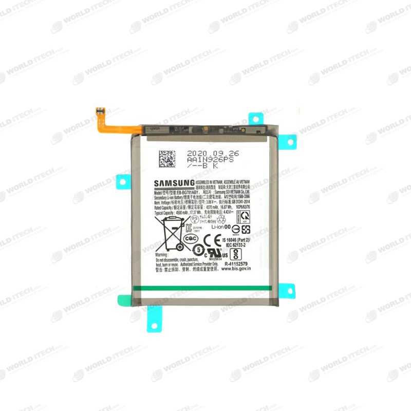 Batterie Interne Origine officielle 4500mAh Samsung S20 FE / A52s GH82-24205A  EB-BG781ABY