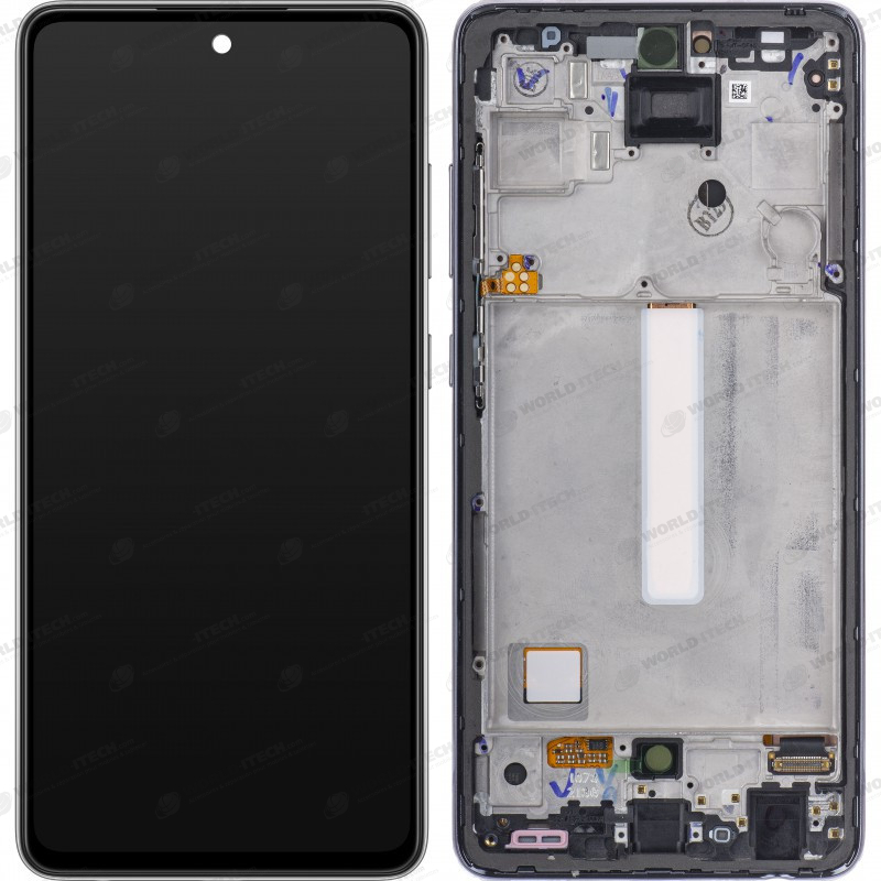 Ecran noir + Batterie OFFICIEL Samsung A52 4G / 5G GH82-25229A / GH82-25230A