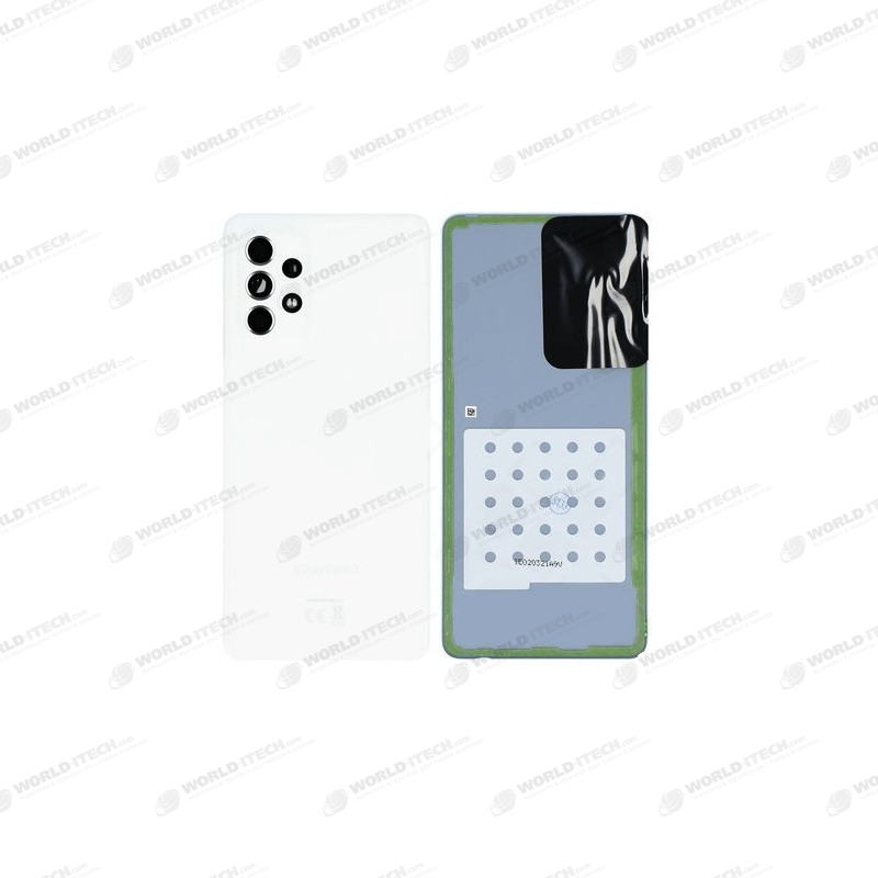 Vitre arrière blanche OFFICIELLE Samsung Galaxy A72 SM-A725F / A726B GH82-25448D